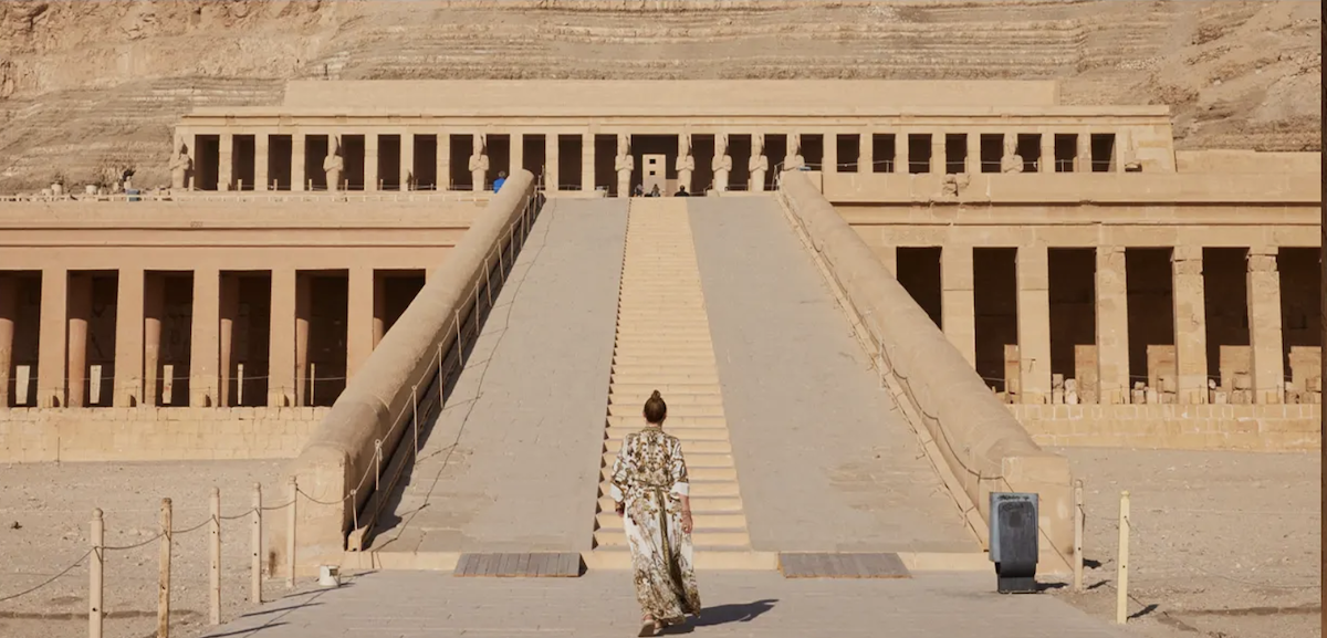Camila in Egypt with Uniworld